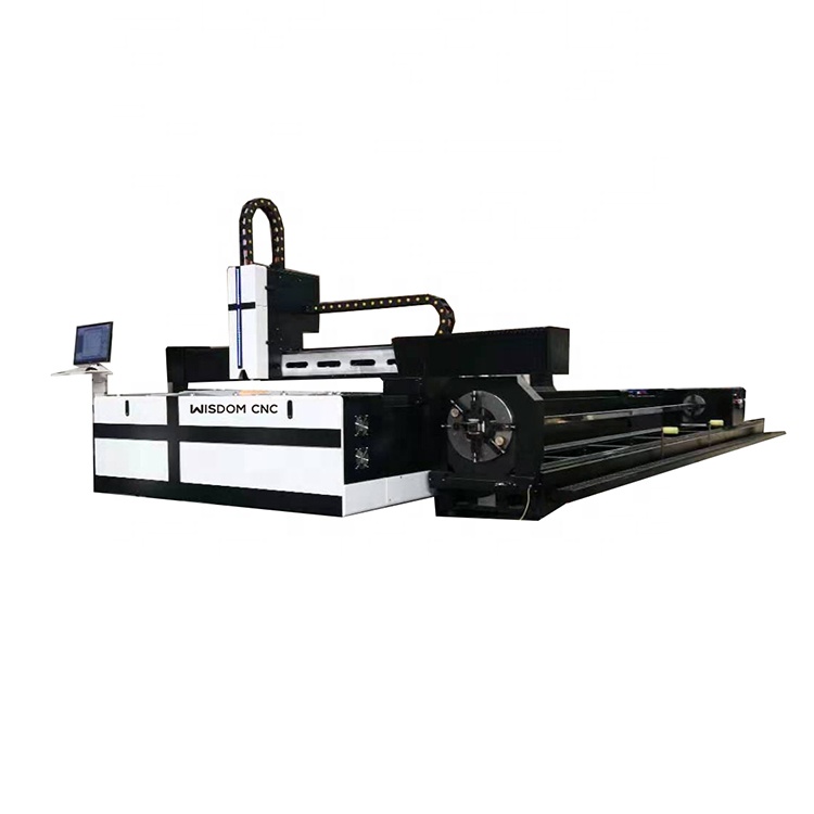 WS-F1530 Fiber Metal Plate and Tube Laser Cutting Machine - Wisdom CNC